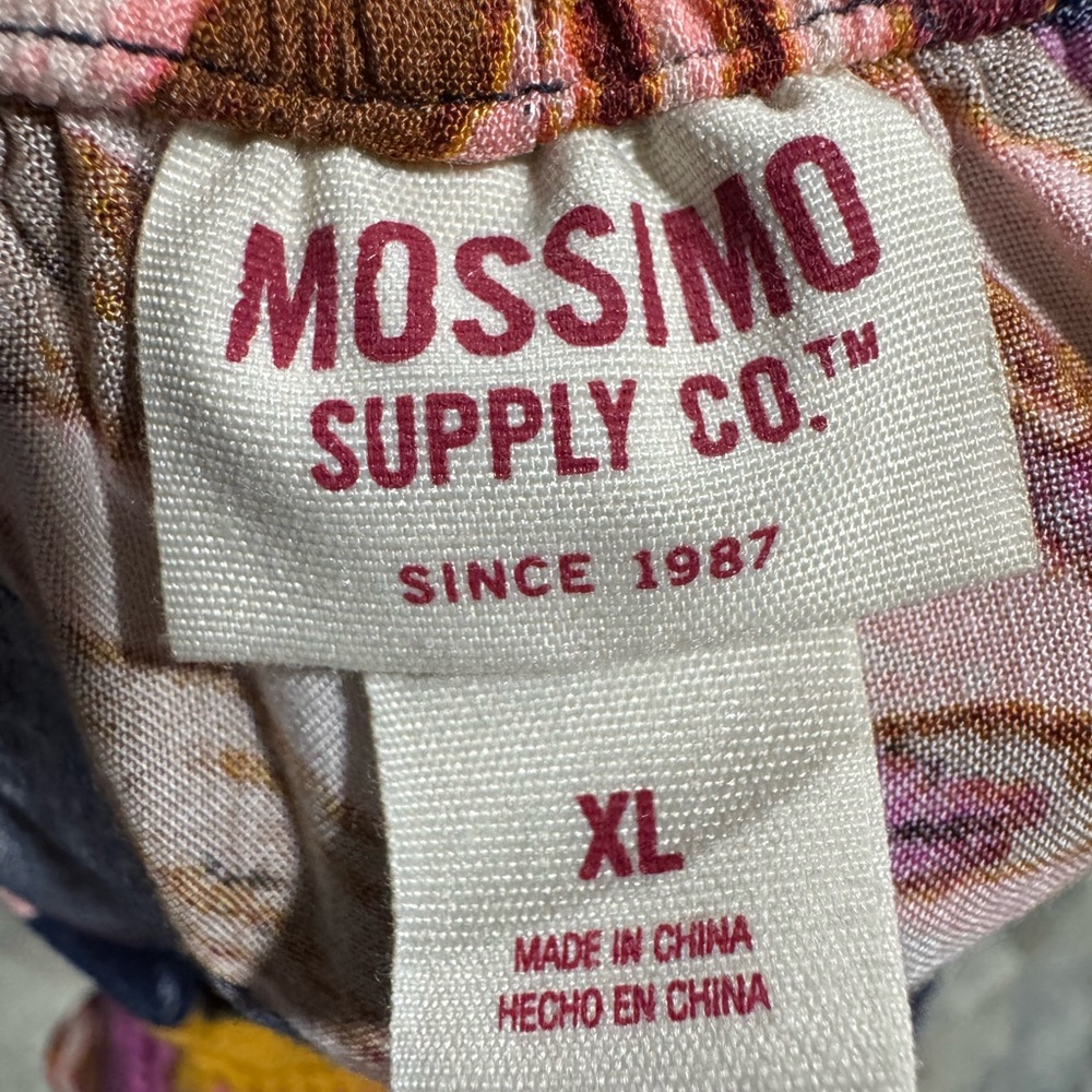 Y2K Mossimo Supply Co. Tropical Maxi Dress -Crochet - Picture 2 of 5